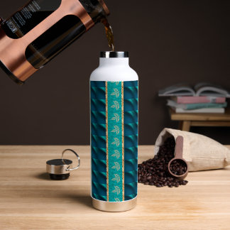 Bouteille D'eau Télégant Tendance Sarcelle
