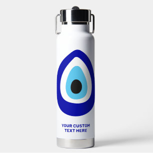 Bouteille D'eau Texte personnalisé Mal Eye Nazar Amulet