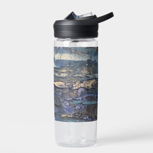 Bouteille D'eau Textura #1 de la obra La roca (Gauche)