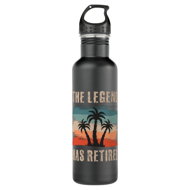 Bouteille D'eau The legend has retired (Devant)