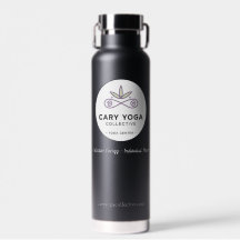 Bouteille d'eau thermique noire CYC
