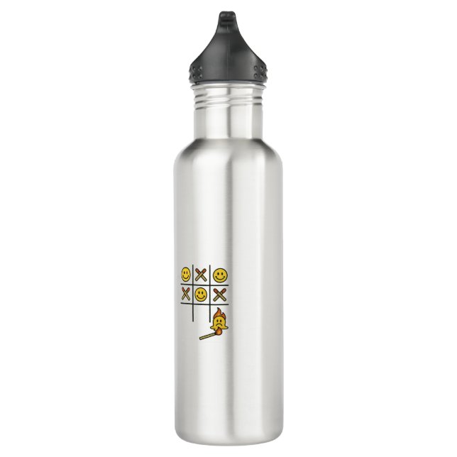 Bouteille D'eau Tic Tac Toe (Droite)