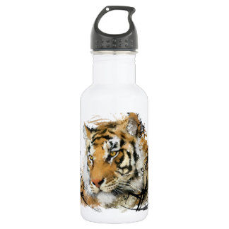 Bouteille D'eau Tigre éloigné