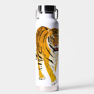 Bouteille D'eau Tigre illustré