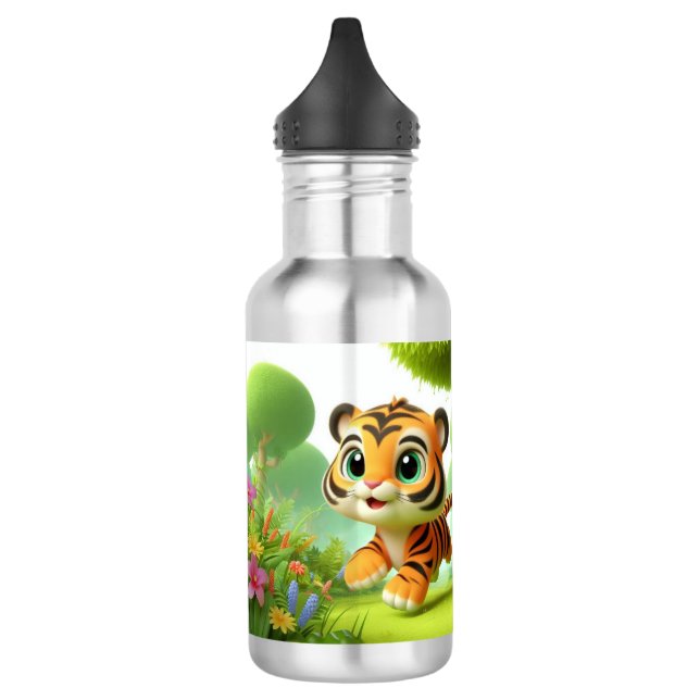 Bouteille D'eau Tigre mignon (Gauche)