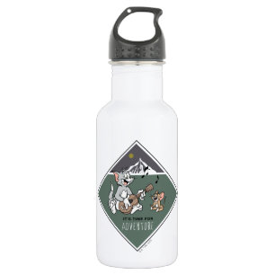 Bouteille D'eau Tom & Jerry "Il est temps pour l'aventure"