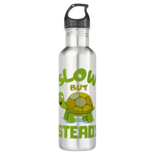 Bouteille D'eau tortue tortue lente mais stable
