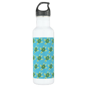 Bouteille D'eau Tortues de Motif Bleu