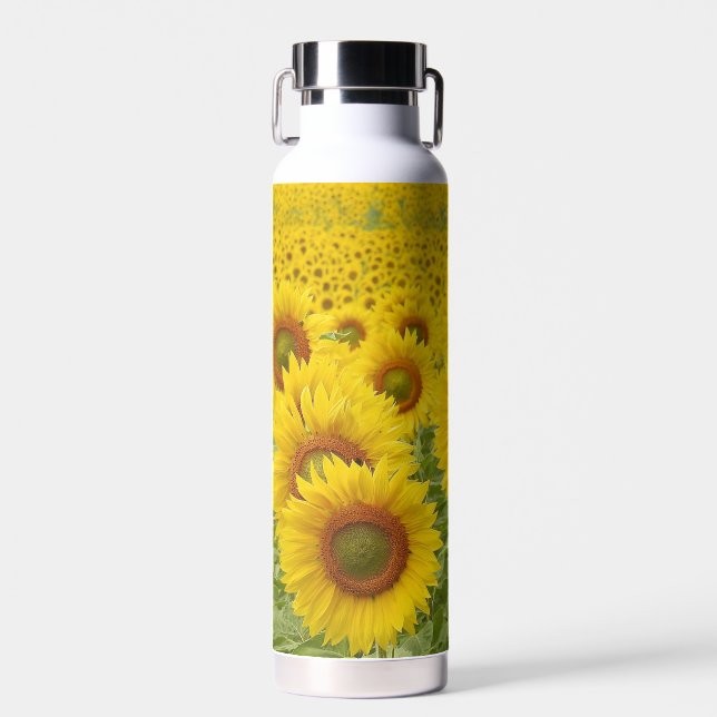 Bouteille D'eau Tournesol Thor Cuivre Vacuum Isolé (Avant)