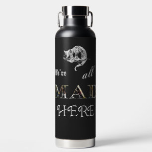 Bouteille D'eau Tout Mad Here Alice in Wonderland Water Bottle