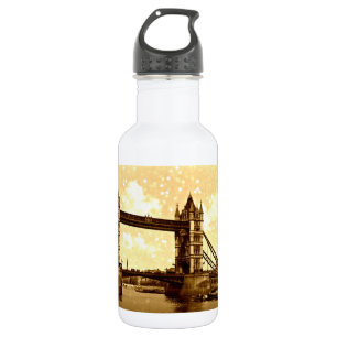 Bouteille D'eau Tower Bridge Londres 1900