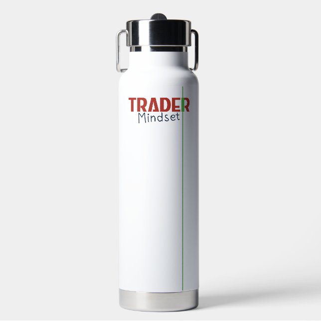 Bouteille D'eau Trader Mindset – Discipline, Focus, Trading Psycho (Salle de sport)