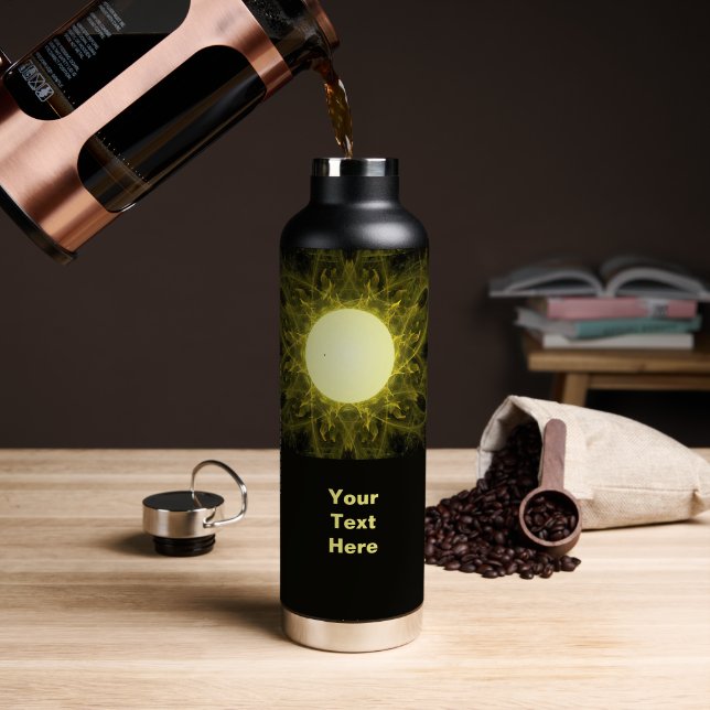 Bouteille D'eau Transit de Mercure (Café (pivotée))