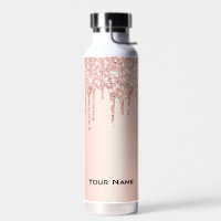 Trendy Chic Cute Rose Gold Nom personnalisé