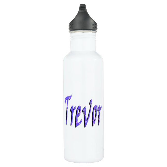 Bouteille D'eau Trevor, Nom Logo, (Droite)