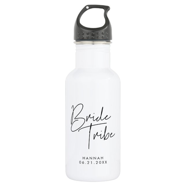 Bouteille D'eau Tribu de mariée (Devant)