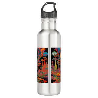 Bouteille D'eau Trippy Vintage 1960s Psychedelic Retro Artwork