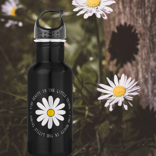 Bouteille D'eau Trouvez la beauté dans les petites choses Fleur sa