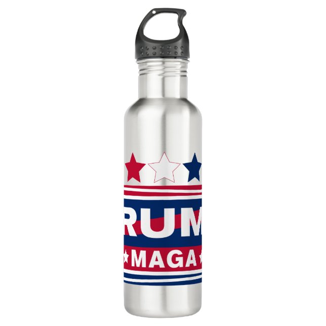 BOUTEILLE D'EAU TRUMP~MAGA~2024 (Devant)