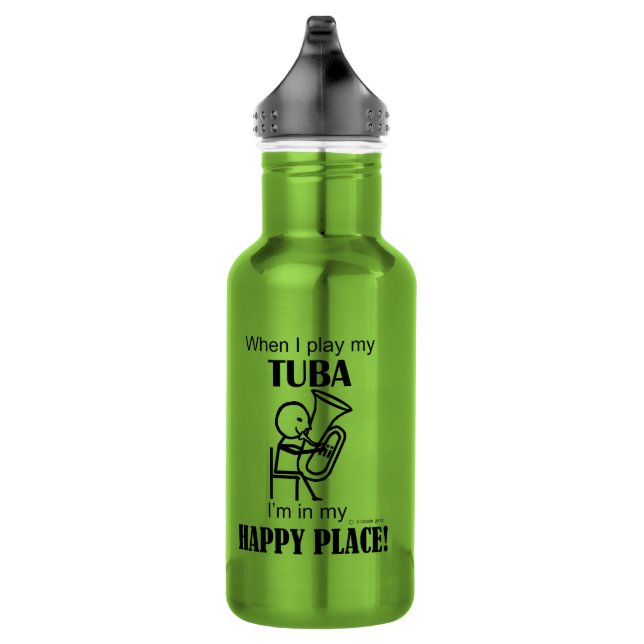 Bouteille D'eau Tuba Happy Place (Droite)