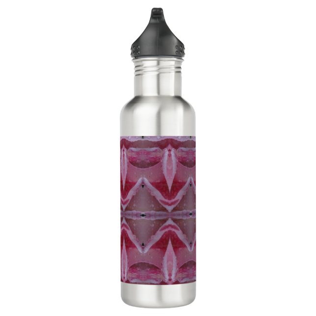Bouteille D'eau Tulip Rose Ikat Aussi (Droite)