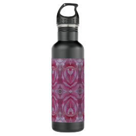 Bouteille D'eau Tulipe rose Ikat 6
