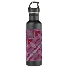 Bouteille D'eau Tulipe Rose Ikat Aussi Bien Anglangé