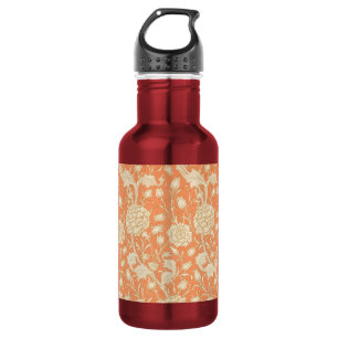 Bouteille D'eau Tulipe sauvage de William Morris, motif floral vin