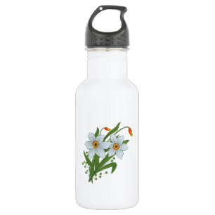 Bouteille D'eau Tulipes et jonquilles Fleurs