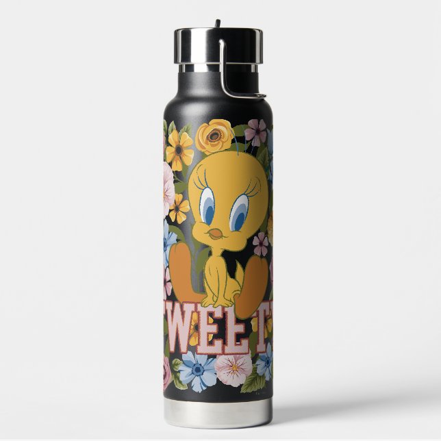 Bouteille D'eau TWEETY™ Broderie Florale Graphique (Gym)