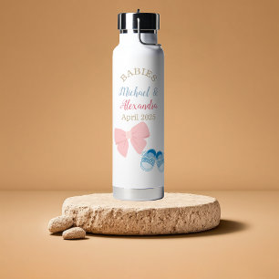 Bouteille D'eau Twins Baby Name Faire-part