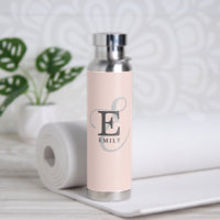 Typographie Monogramme Moderne Et Design Rose