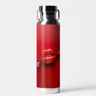 Bouteille D'eau un bonbon rouge
