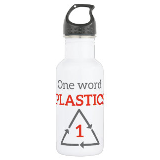 Bouteille D'eau Un mot : Plastiques