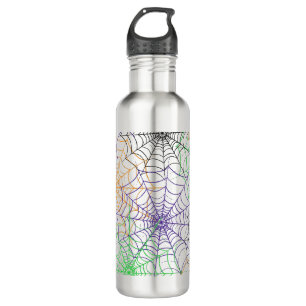 Bouteille D'eau Un simple Motif Web d'Halloween Spider