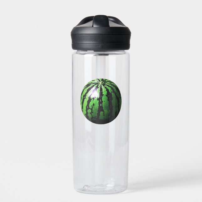 Bouteille D'eau une seule pastèque (BGC transparent) (Extérieur)