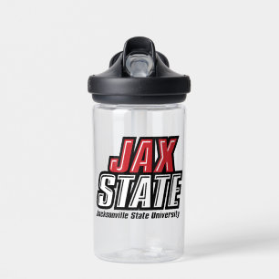 Bouteille D'eau Université d'État de Jacksonville Logo JAX STATE