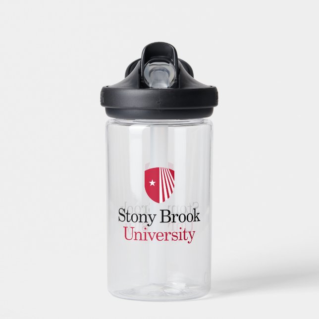 Bouteille D'eau Université Stony Brook | Mot-symbole (Avant)