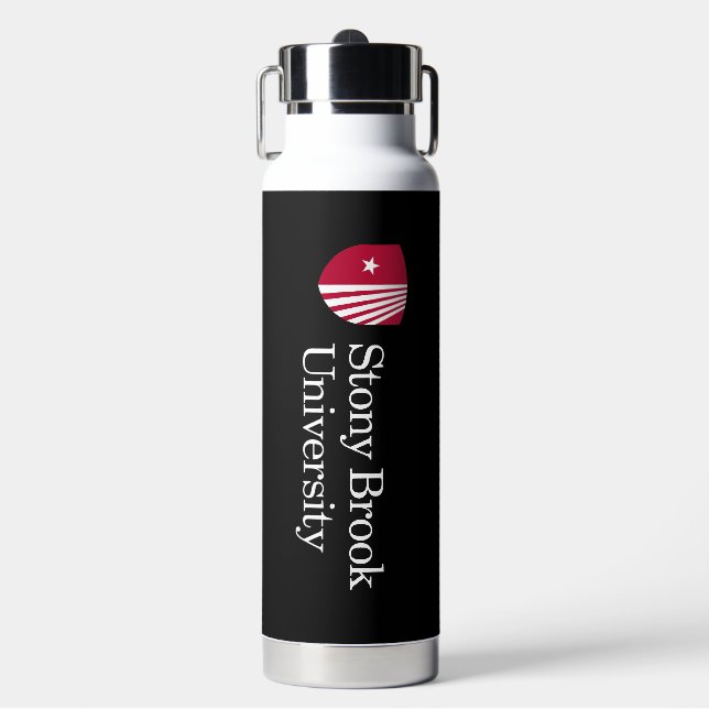 Bouteille D'eau Université Stony Brook | Mot-symbole (Salle de sport)