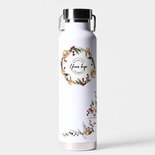 Bouteille D'eau Vacances Folily Oranges Logo personnalisé Code QR