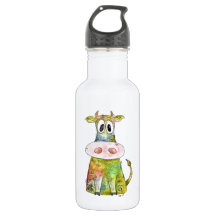 Vache blanche couleur blanc mignon