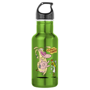Bouteille D'eau Vache et poulet à courir graphique