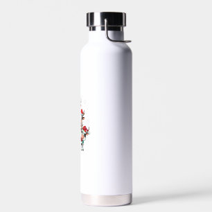 Bouteille D'eau Vache Noël Noël Noël Filles Garçons Drôle Père Noë