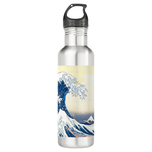 Bouteille D'eau Vague de Kanagawa  (Devant)