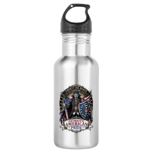 Bouteille D'eau Vampire Patriotique Liberté Seigneur Horreur Monst