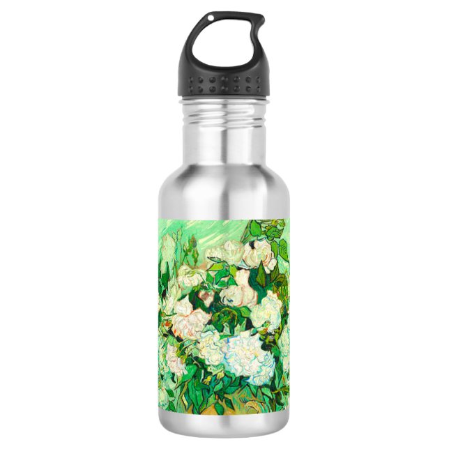 Bouteille D'eau Van Gogh White Roses (Devant)
