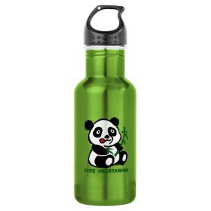 Bouteille D'eau végétarien mignon