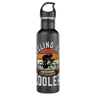 Bouteille D'eau Vélo Papa Vélo Vélo Vélo Père Jour Cadeau