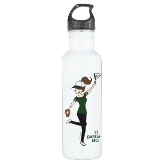 Bouteille D'eau Ventilateur de baseball de l'avatar #1 personnalis