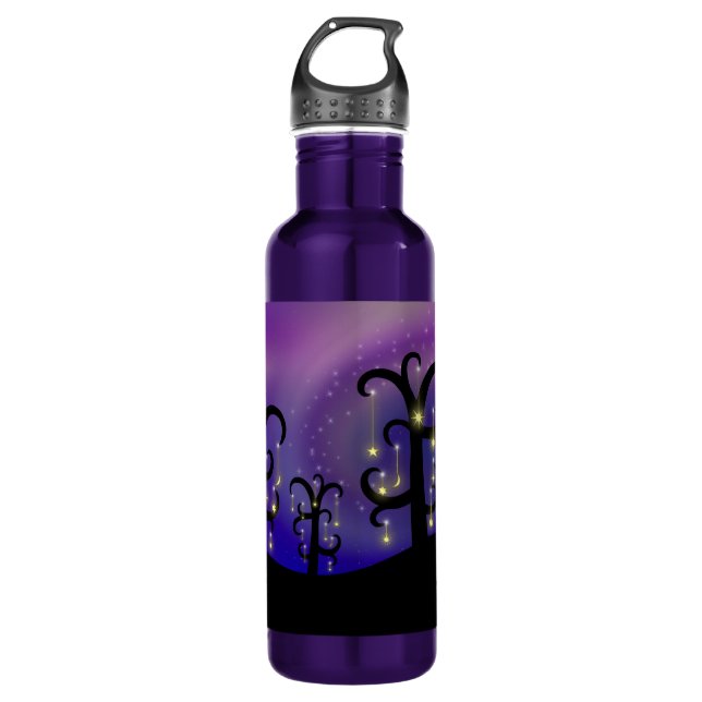 Bouteille D'eau Verger d'étoiles (Devant)